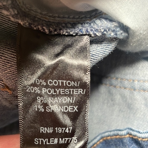 Nine Eight New York Denim Jeans Shorts Stretch Size 16 - Picture 5 of 7